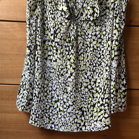 NWOT! Avenue Print Camisole Ruffle Tank / 18/20 - Picture 8 of 16